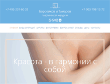Tablet Screenshot of borovikov.ru